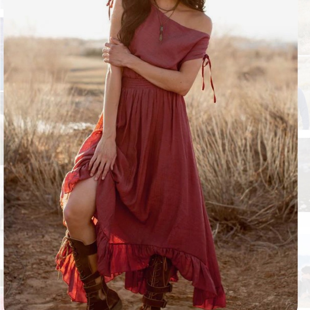 Mia Joy Gia Dress in Mesa Rose Size Large VGUC